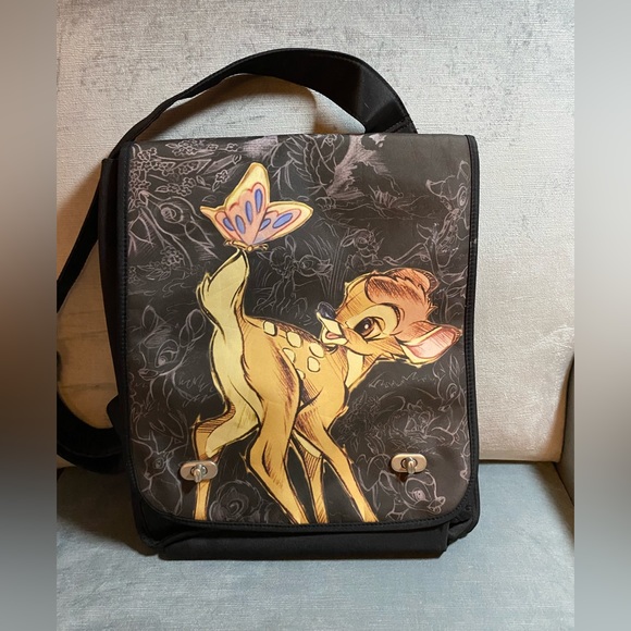 Disney Handbags - NWOT Bambi Slingback/Crossbody 12”x15”